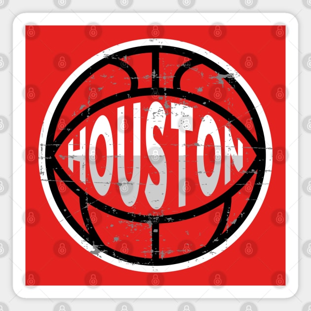 Houston Basketball 1 Magnet by HooPet